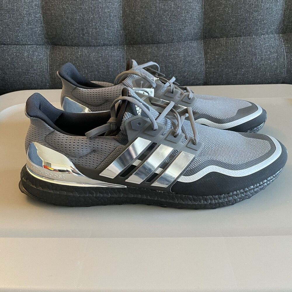 adidas UltraBOOST MTL Silver Metallic Shoes EG8103 Size 18